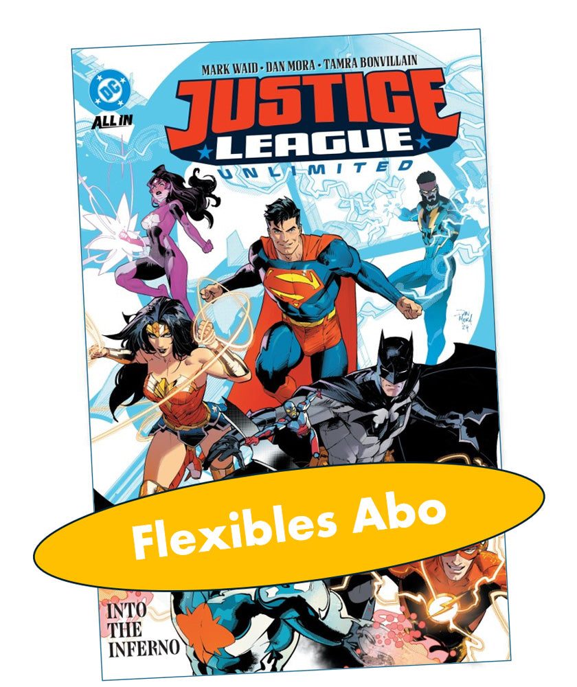 Justice League Unlimited – die Comic-Heftserie im flexiblen Abo