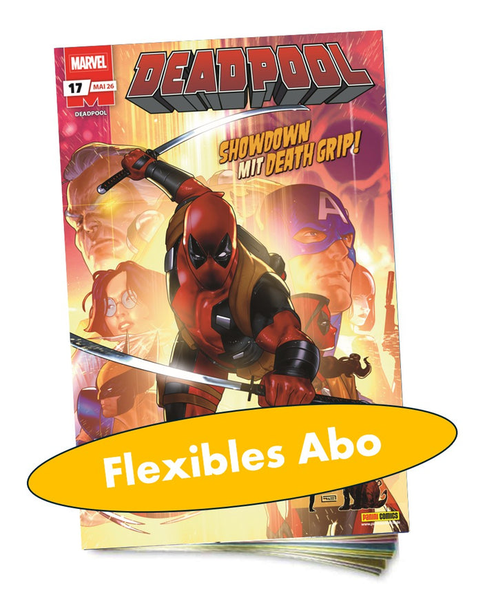 Deadpool - die Comic-Heftserie im flexiblen Abo