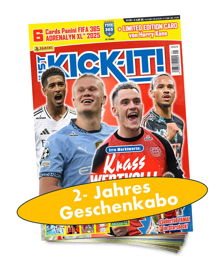 Just Kick-it! im 2-Jahres-Geschenkabo