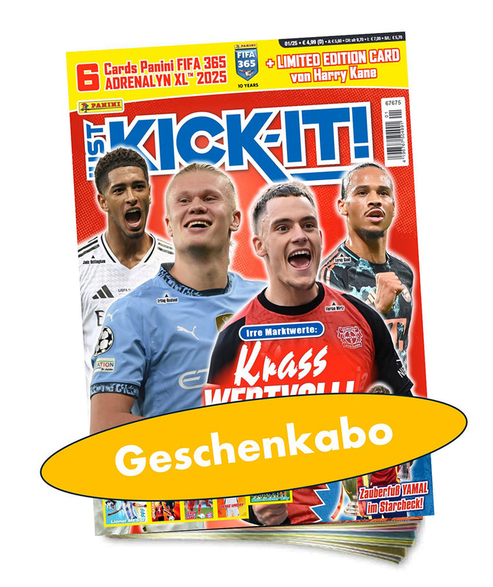 Just Kick-it! im Jahres-Geschenkabo