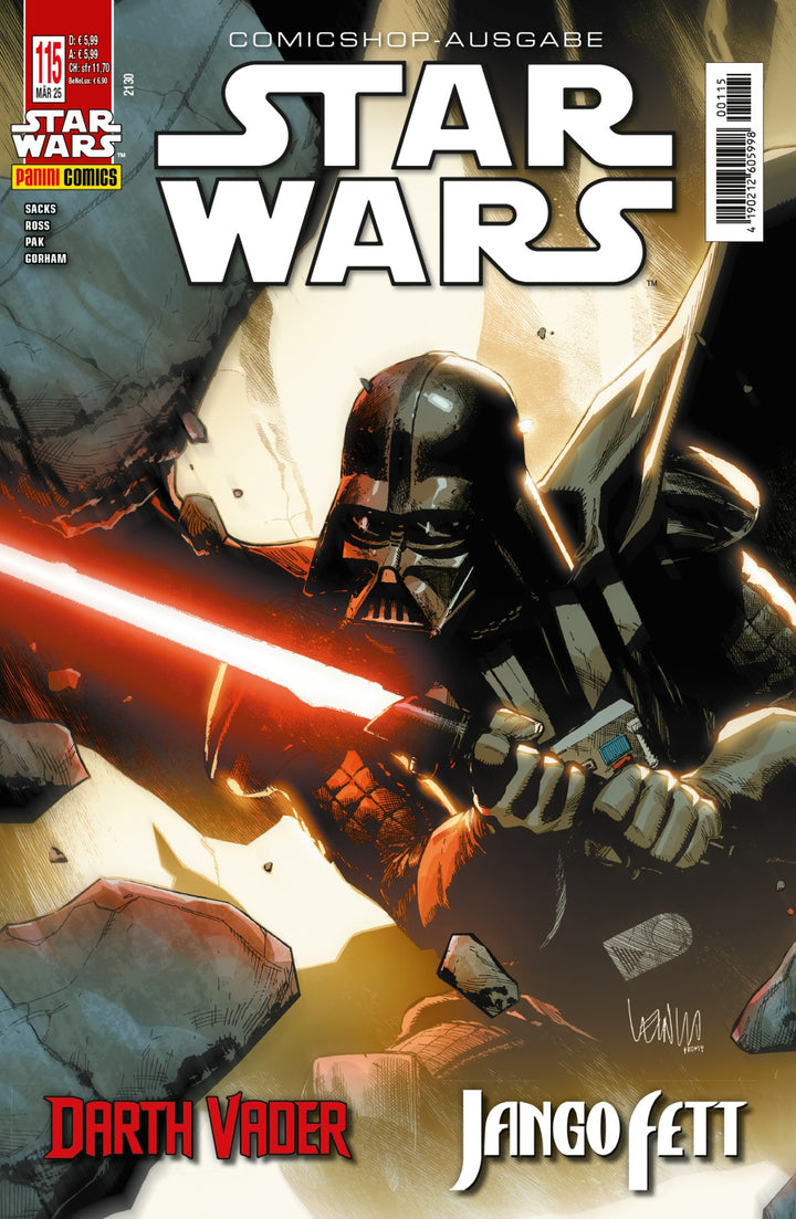 Star Wars Heftserie (Comicshop-Ausgabe) im Geschenkabo