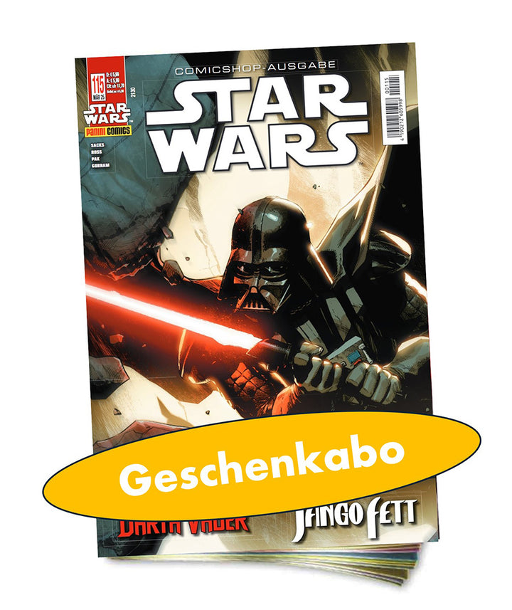 Star Wars Heftserie (Comicshop-Ausgabe) im Geschenkabo