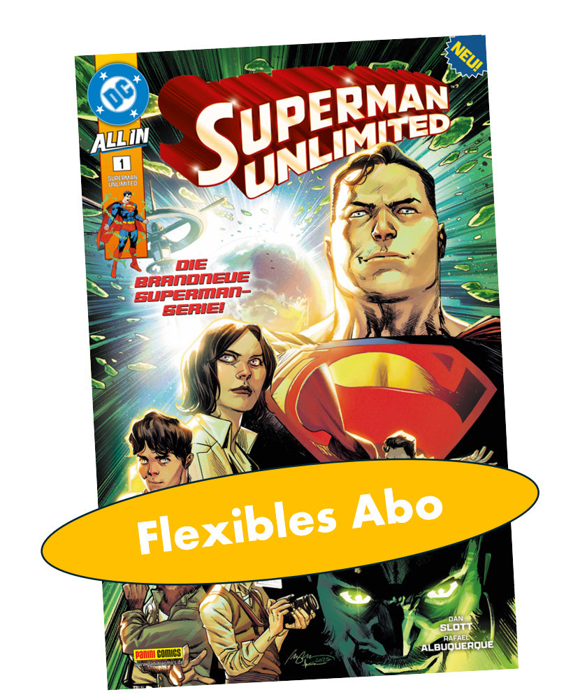 Superman Unlimited - die Comicserie im flexiblen Abo