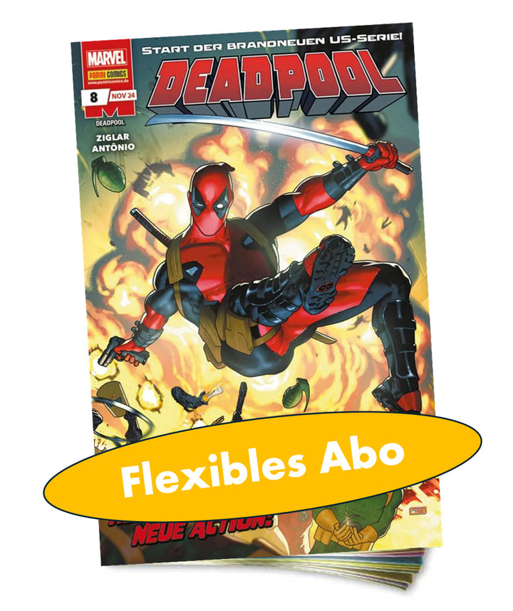 Deadpool - die Comic-Heftserie im flexiblen Abo