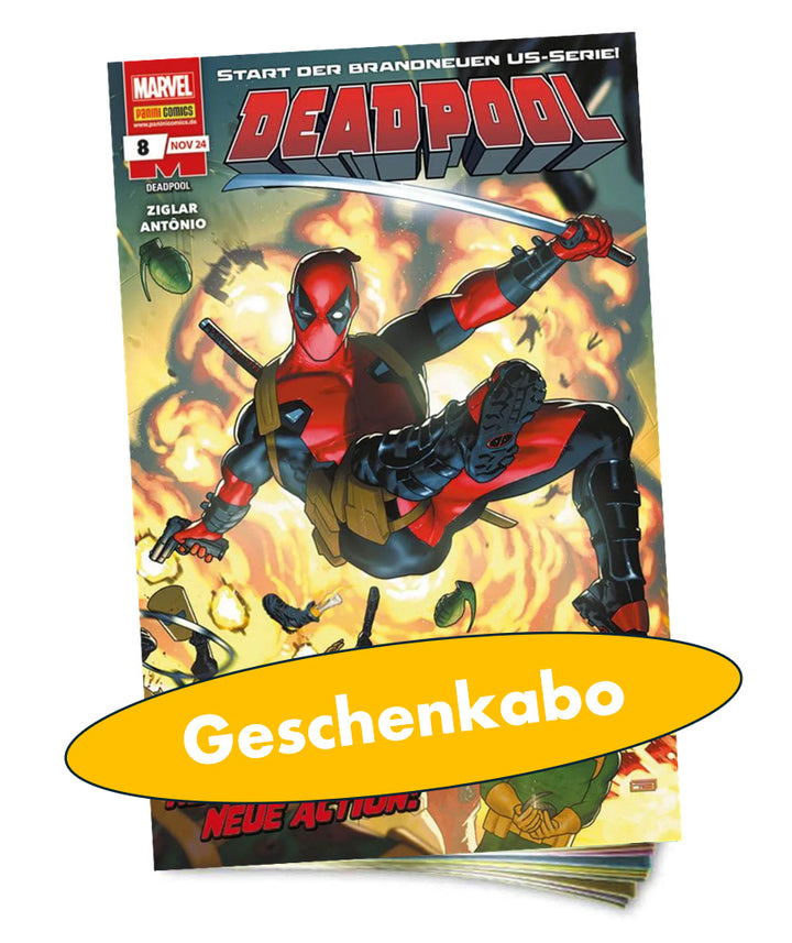 Deadpool - die Comic-Heftserie im Geschenkabo